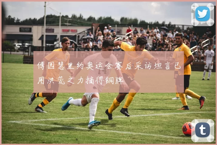 傅园慧里约奥运会赛后采访坦言已用洪荒之力摘得铜牌